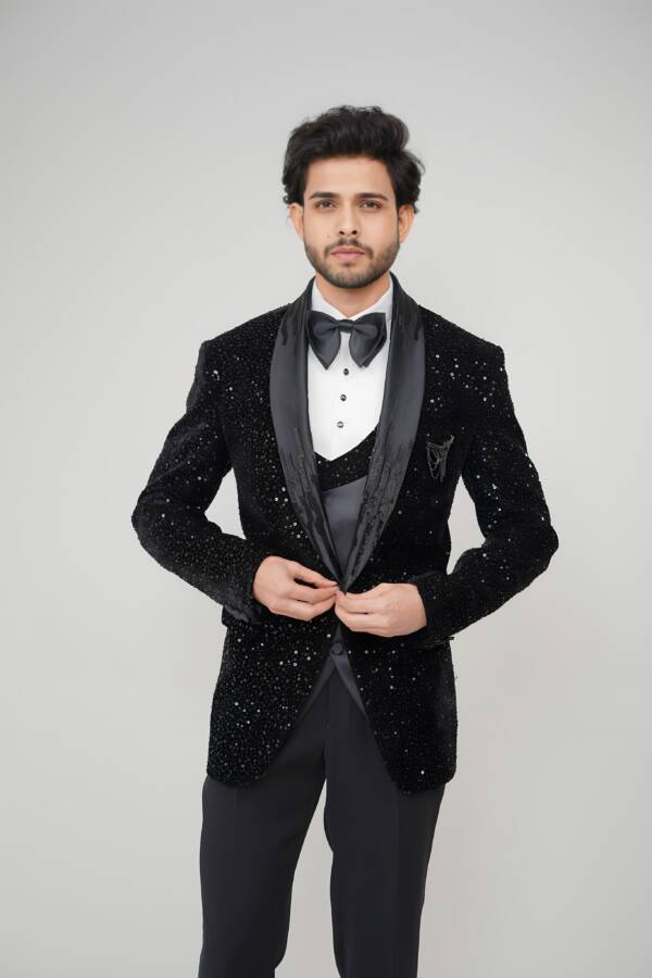 Black Tuxedo for Men - Image 3