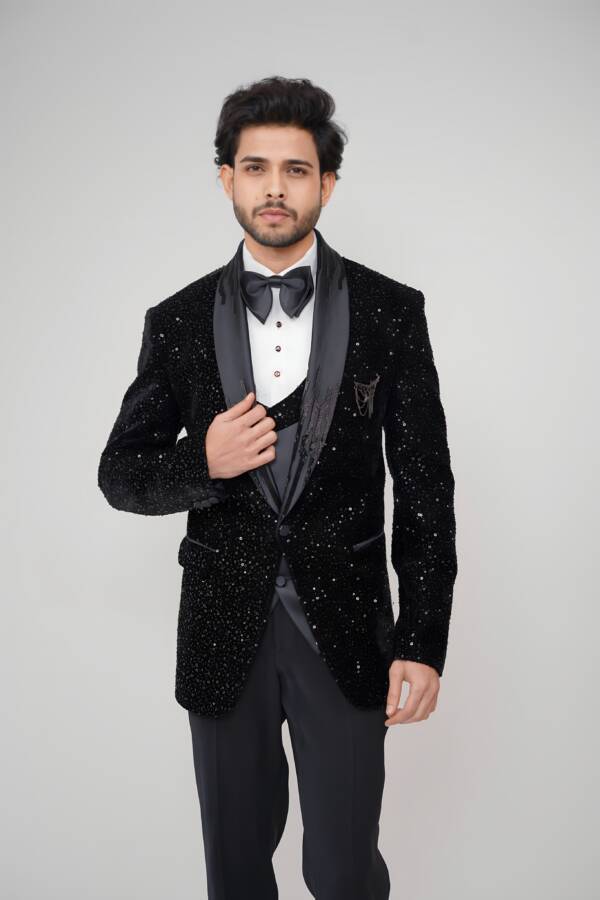 Black Tuxedo for Men - Image 2