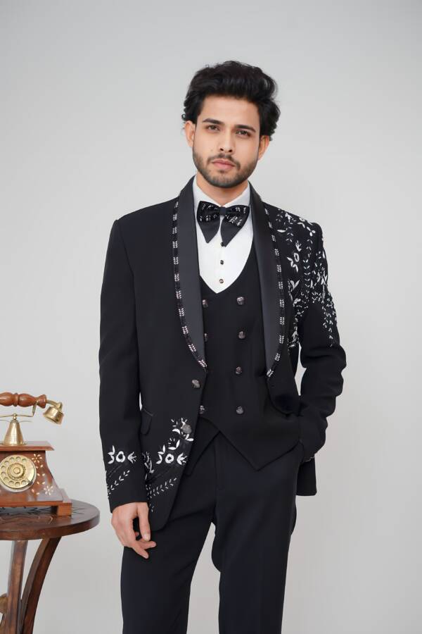 Black Tuxedo for Men - Image 2