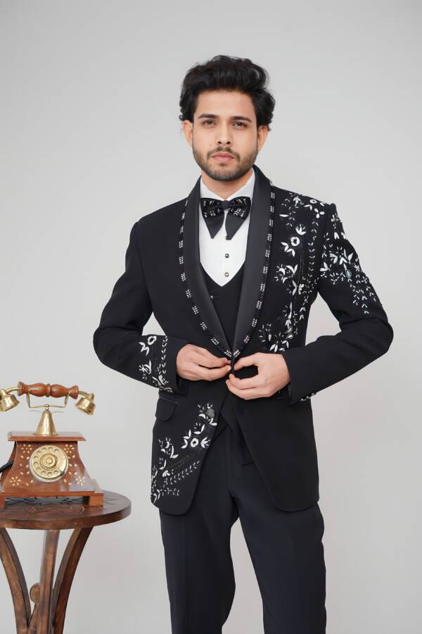 Black Tuxedo for Men - Image 3