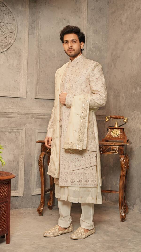 Designer Sherwani - Image 6