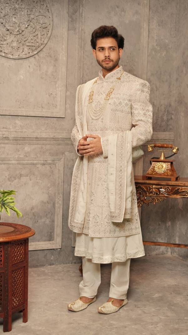 Designer Sherwani - Image 6