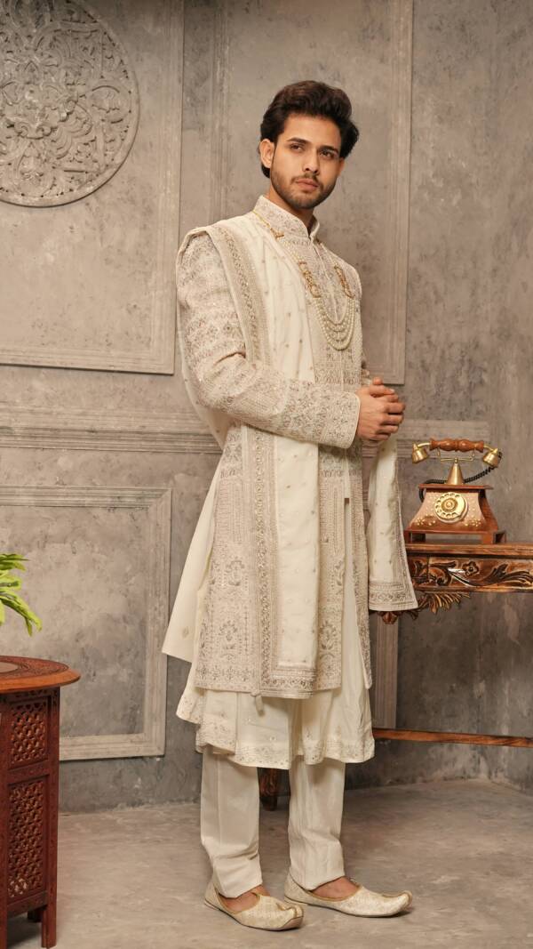 Designer Sherwani - Image 3