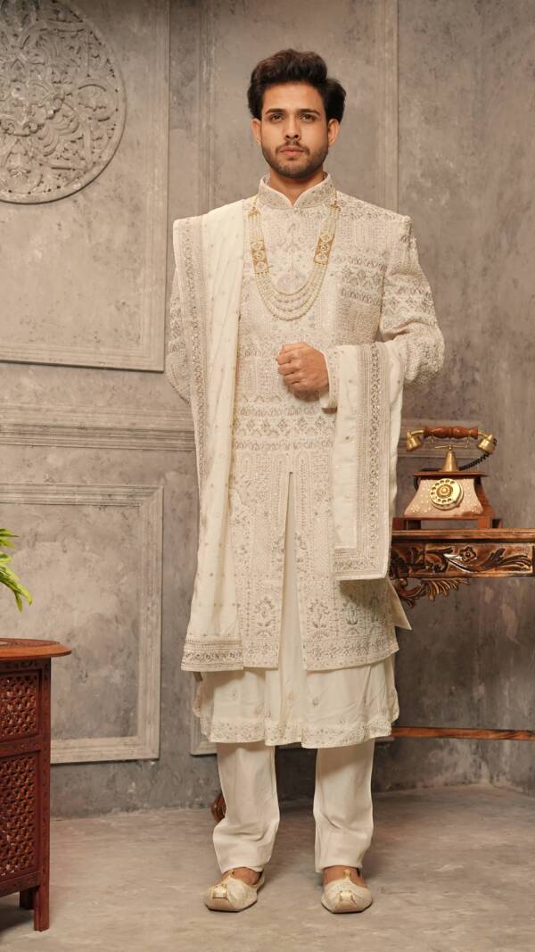 Designer Sherwani - Image 2