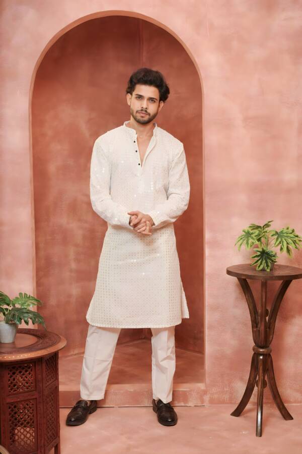 Designer Kurta Pajama - Image 2