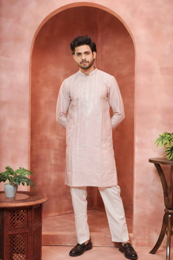 Designer Kurta Pajama - Image 4