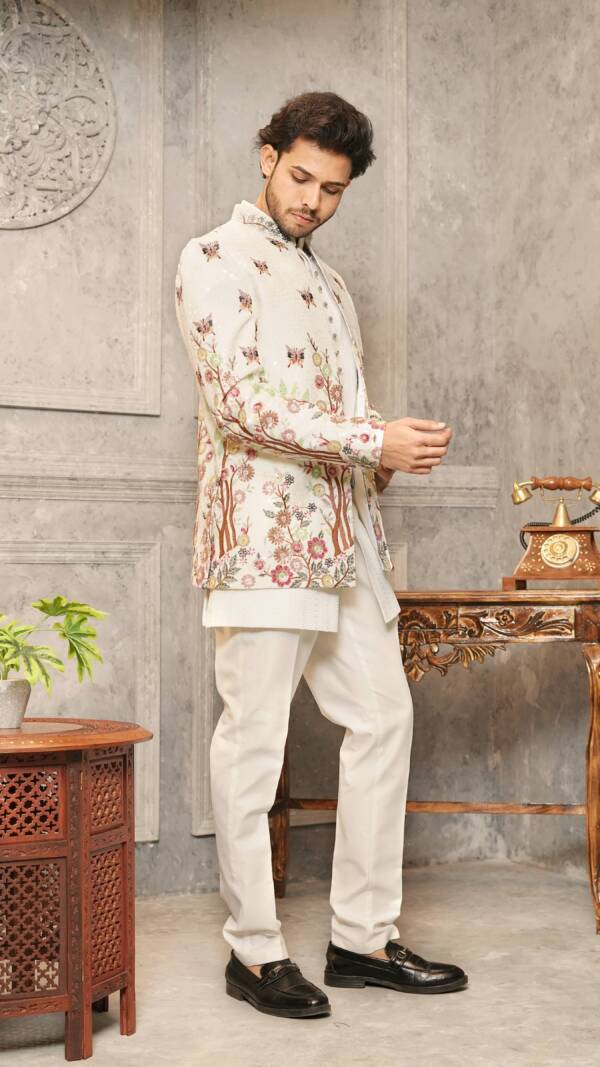 Designer Sherwani - Image 4