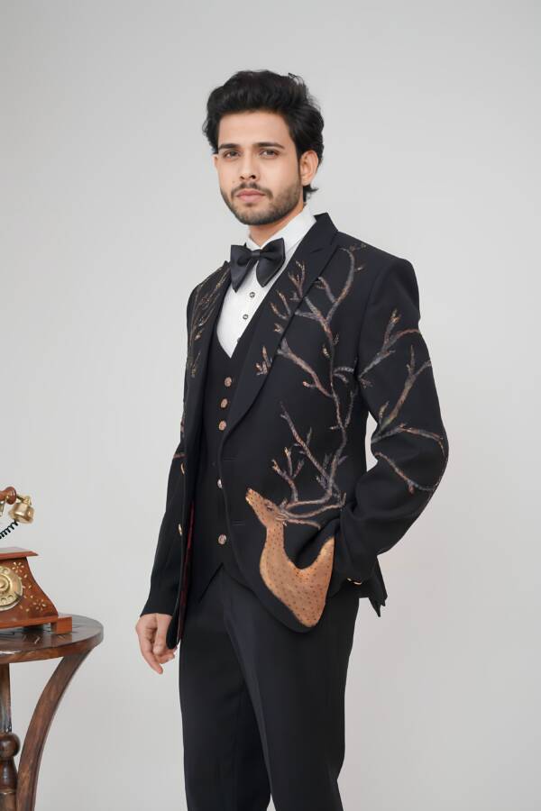 Black Tuxedo for Men - Image 4