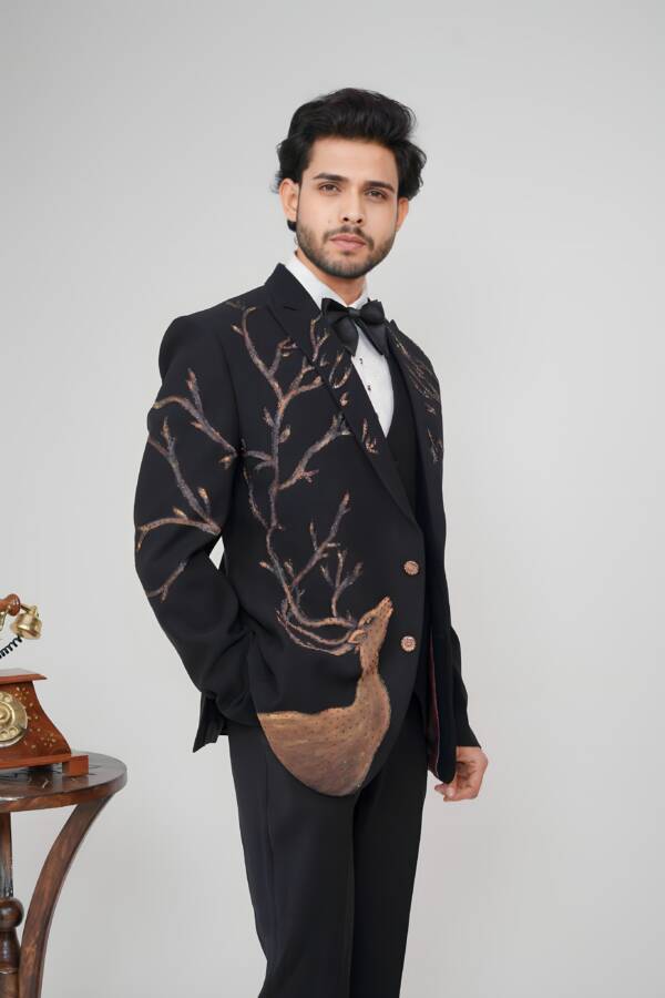 Black Tuxedo for Men - Image 3