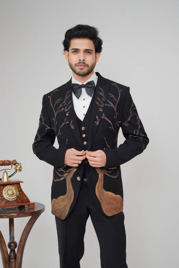 Black Tuxedo for Men - Image 2