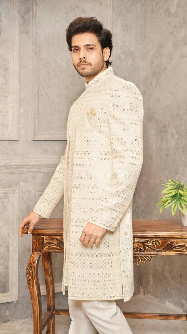 Designer Sherwani - Image 5