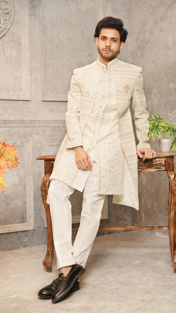 Designer Sherwani - Image 3