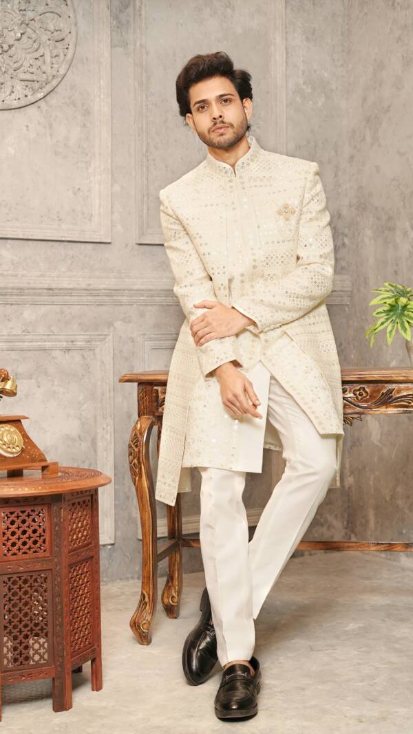 Designer Sherwani - Image 2
