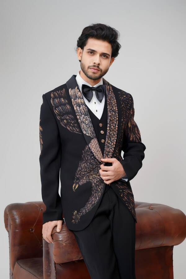 Black Tuxedo for Men - Image 4