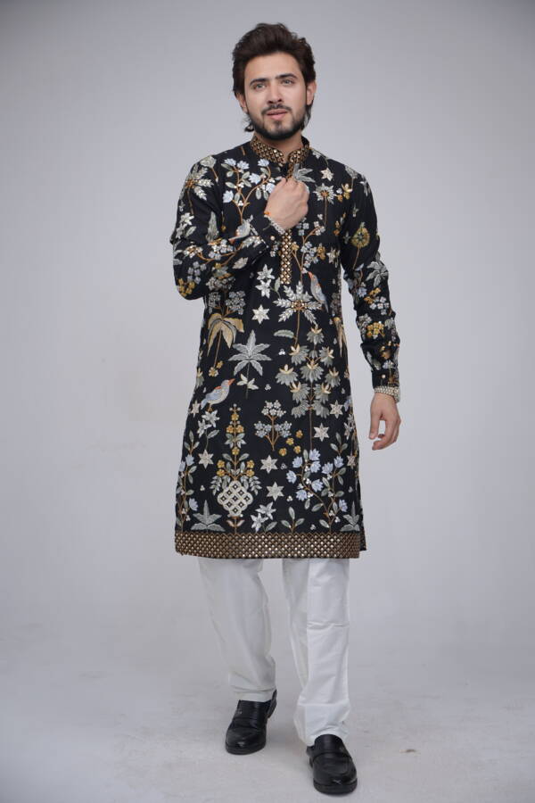 Designer Kurta Pajama - Image 6